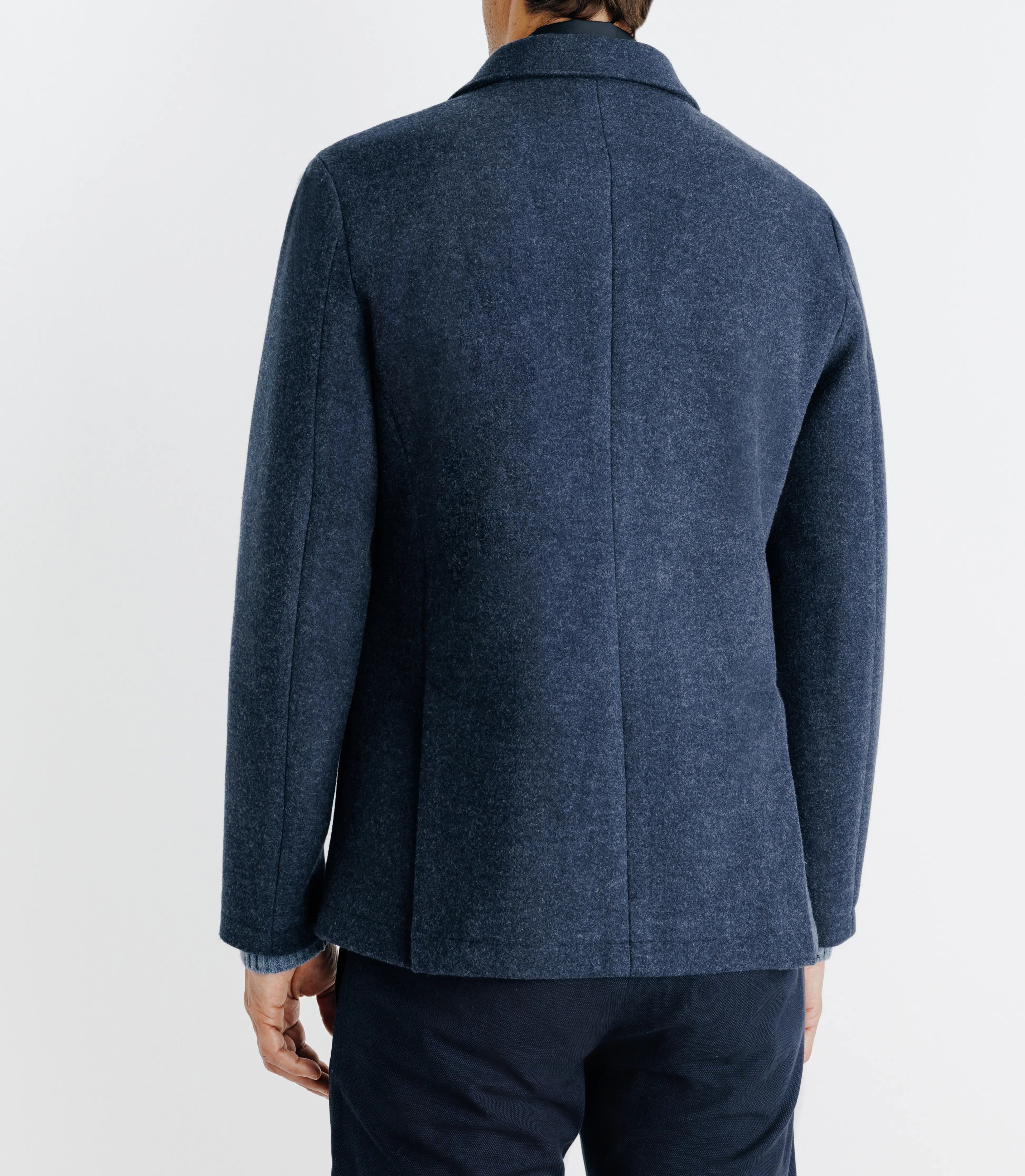 Veste avec parementure amovible denim - IZAC