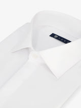 Chemise en satin de coton blanche - IZAC