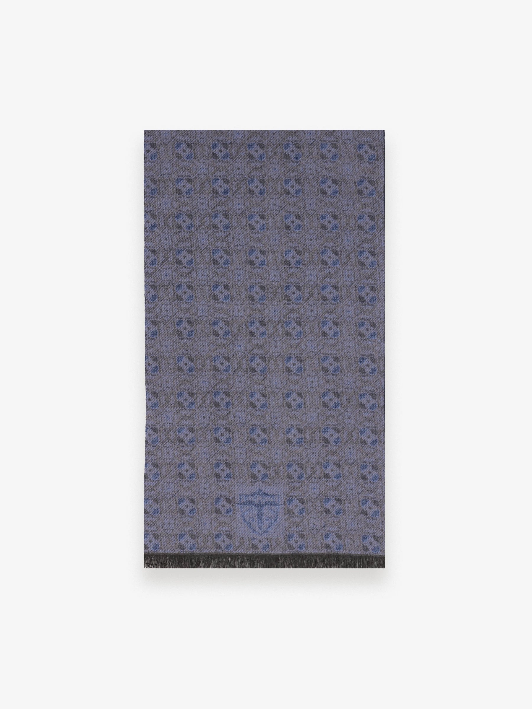 Navy blue fancy scarf