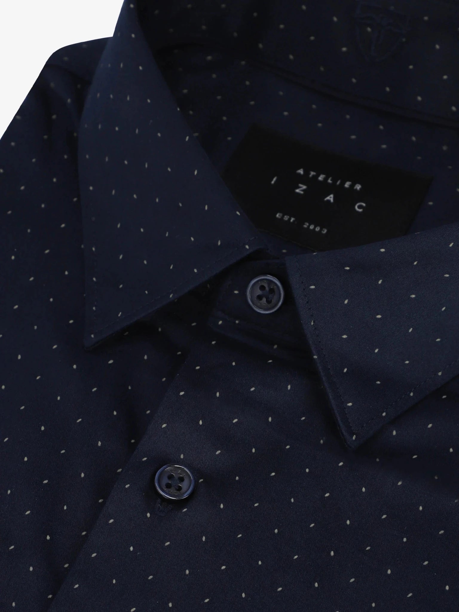 Chemise fantaisie marine - IZAC