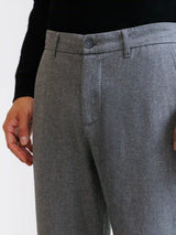Pantalon flanelle gris