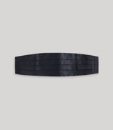 Coffret ceinture smocking et noeud papillon noir