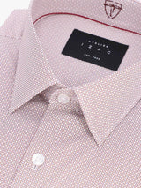 Chemise fantaisie bordeaux