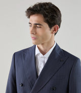 Costume croisé marine