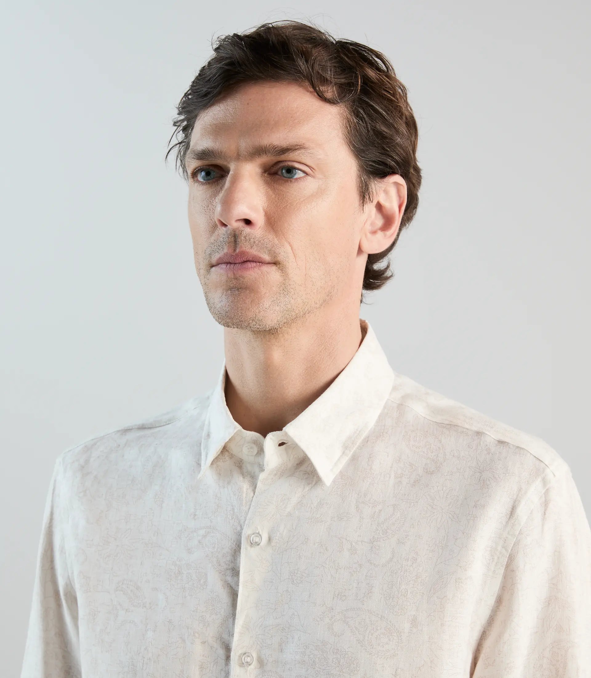 Chemise casual blanche - IZAC