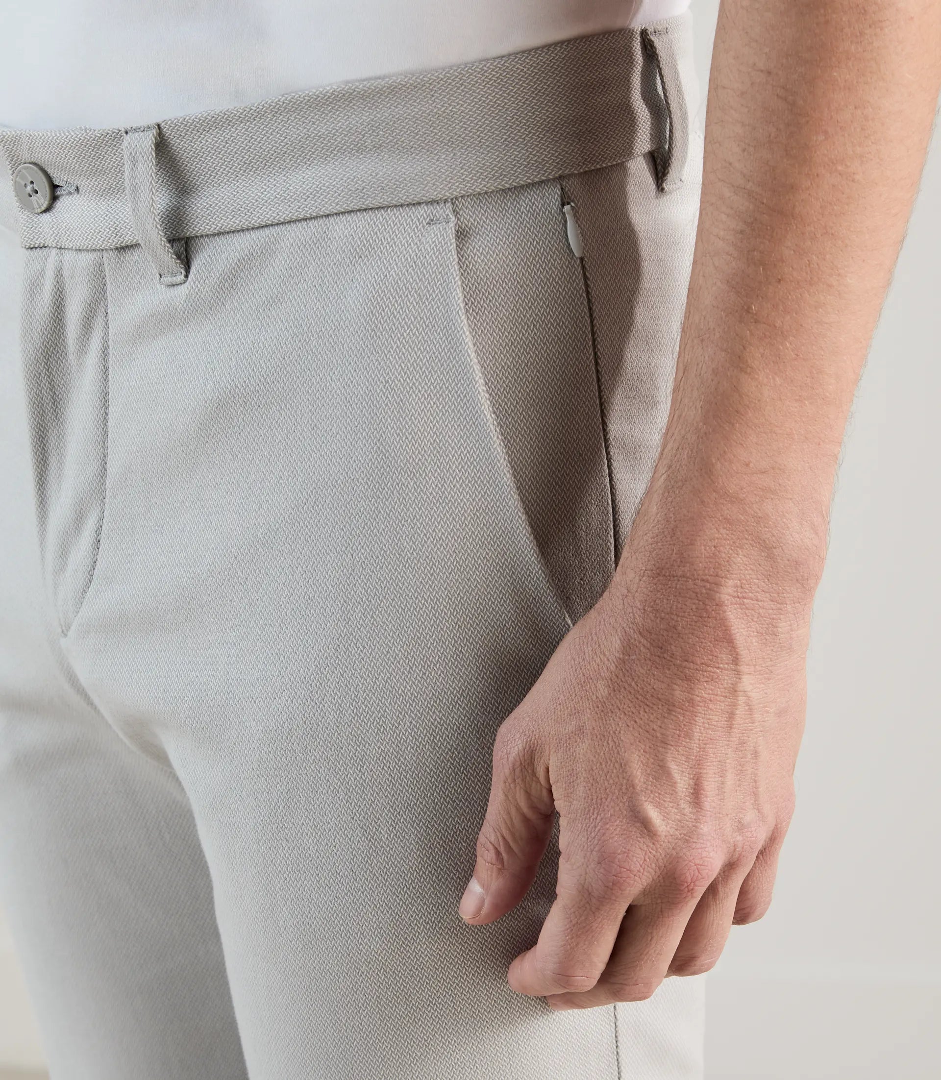 Pantalon armuré gris clair - IZAC