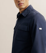 Veste casual 100% coton marine