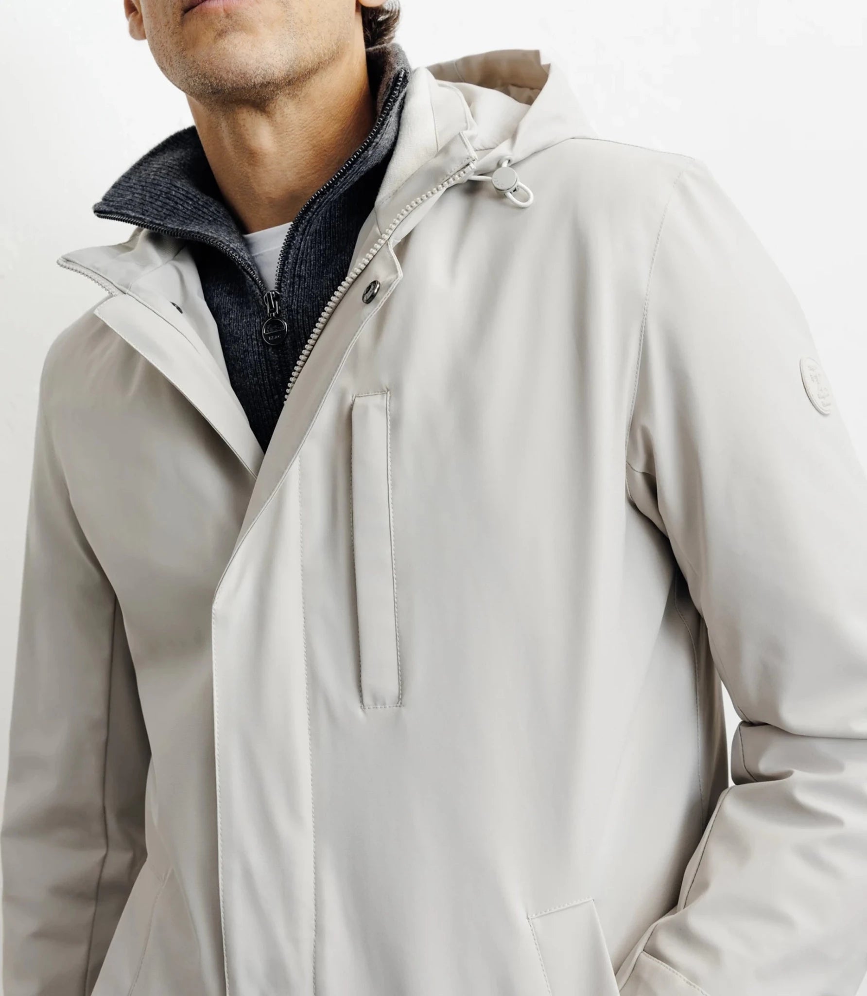 Parka légère mastic