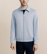 Blouson col chemise ciel