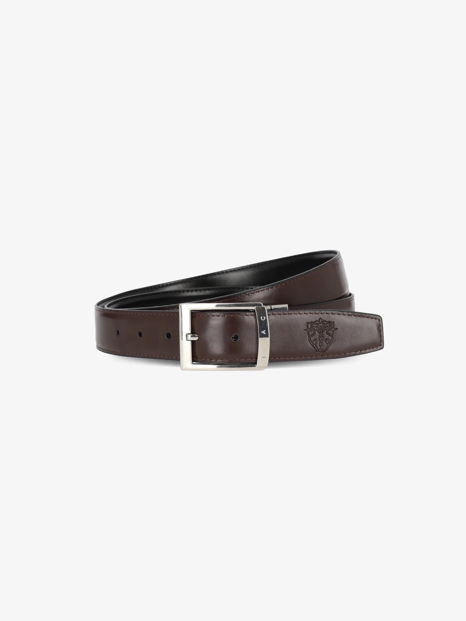 Ceinture réversible noire - IZAC