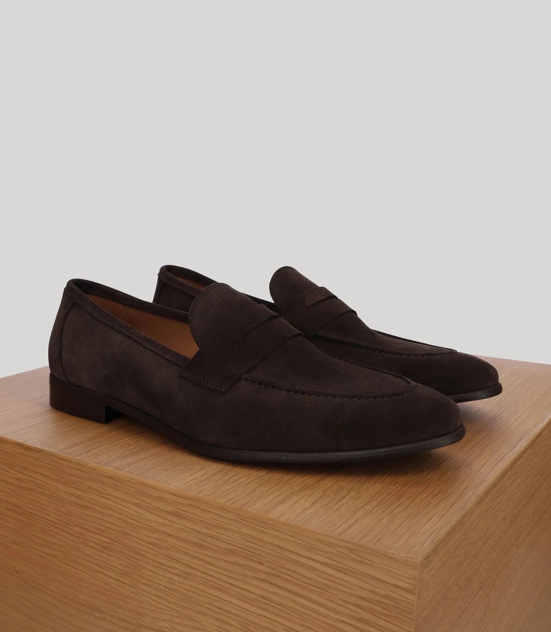Mocassin ville en suède marron - IZAC