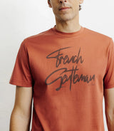 T-shirt imprimé rouge clair