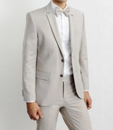 Costume 2 majority wool buttons beige