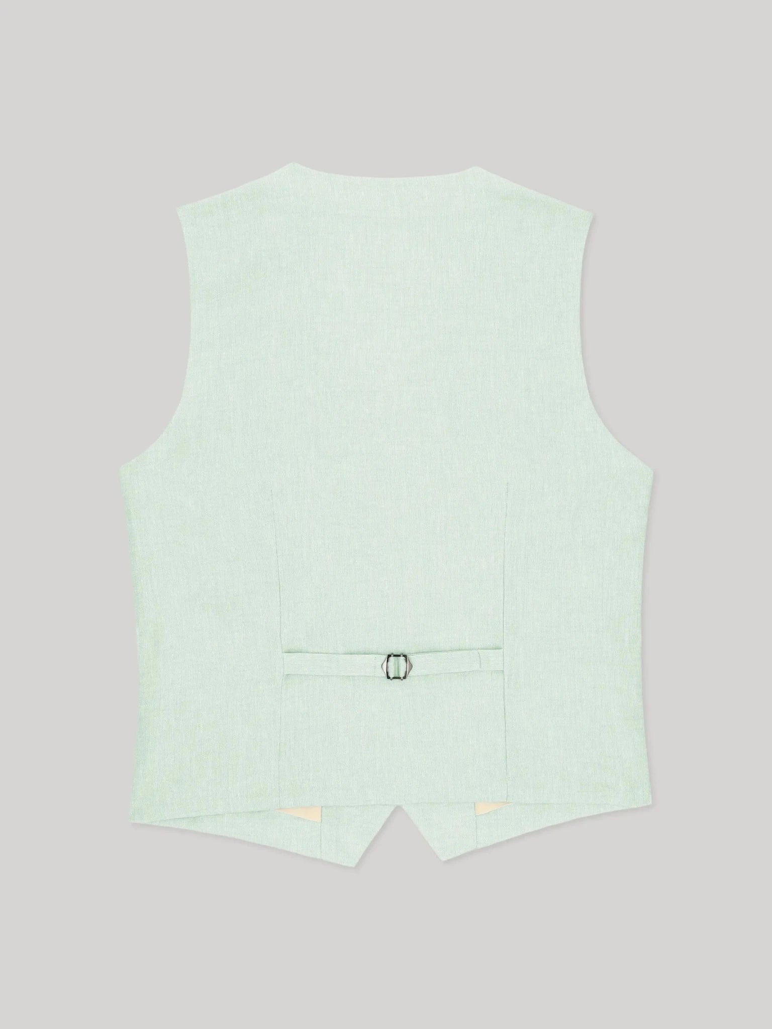 Gilet ville 100% lin vert eau - IZAC