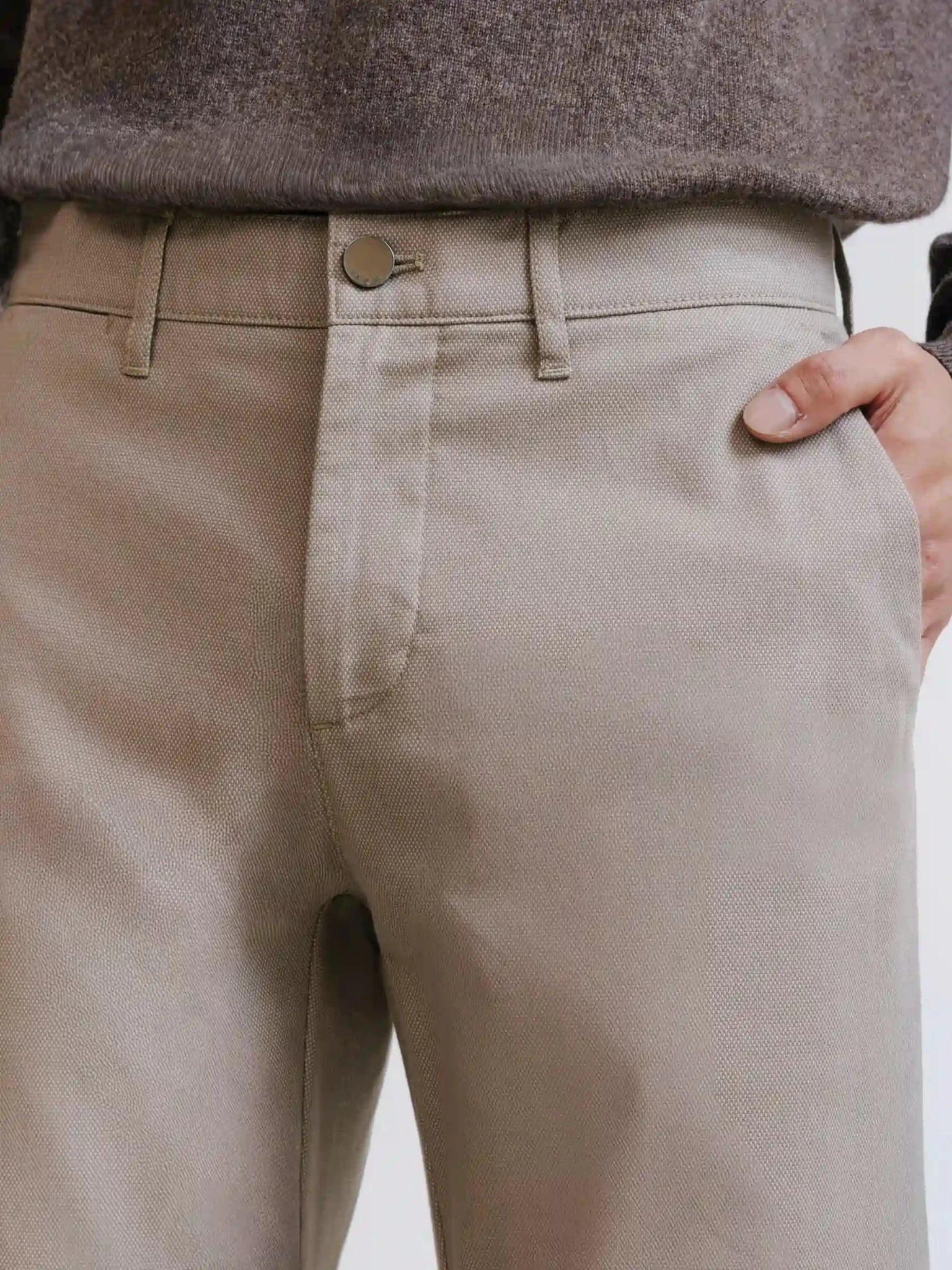 Taupe armored pants