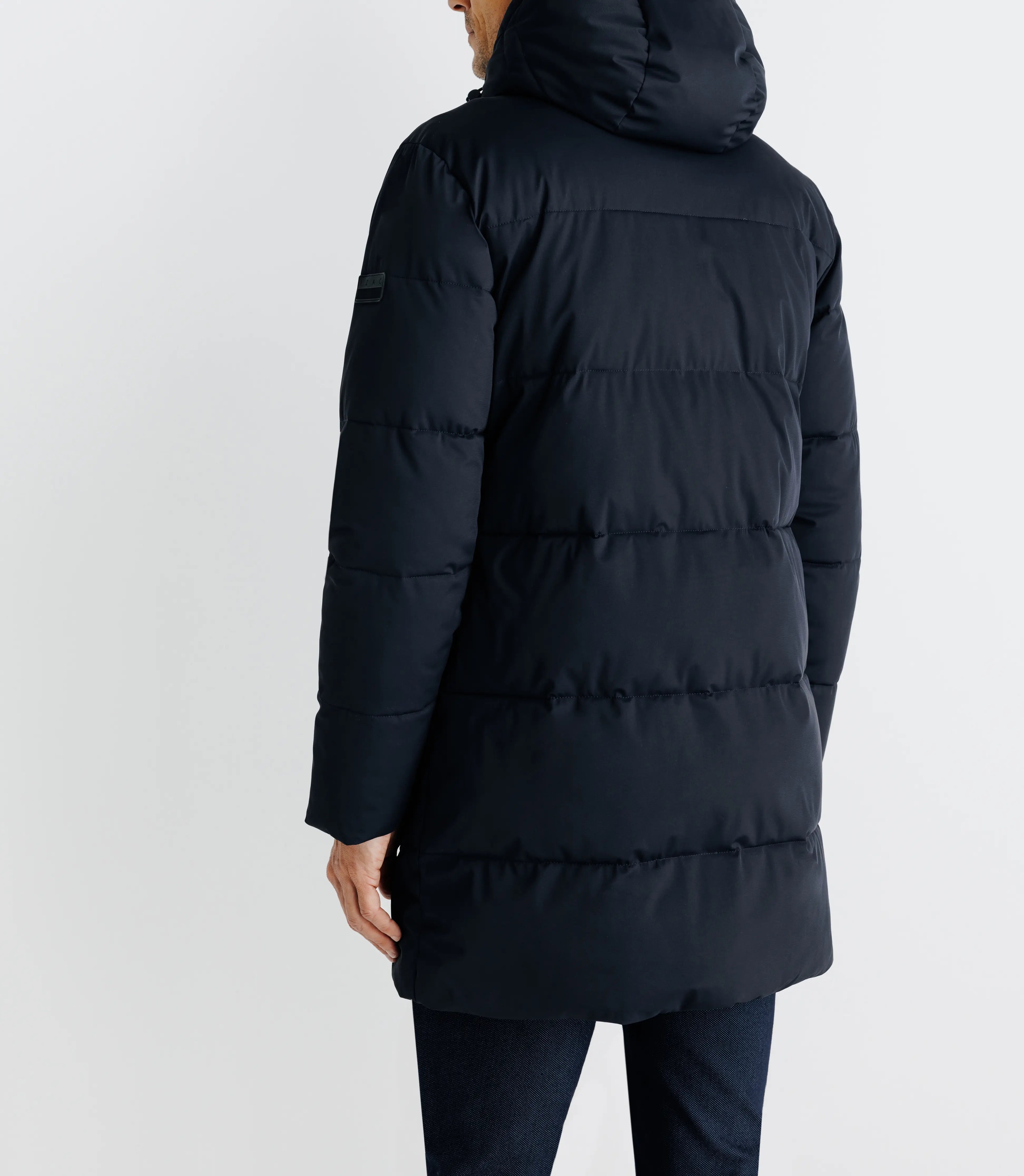 Parka longue marine - IZAC