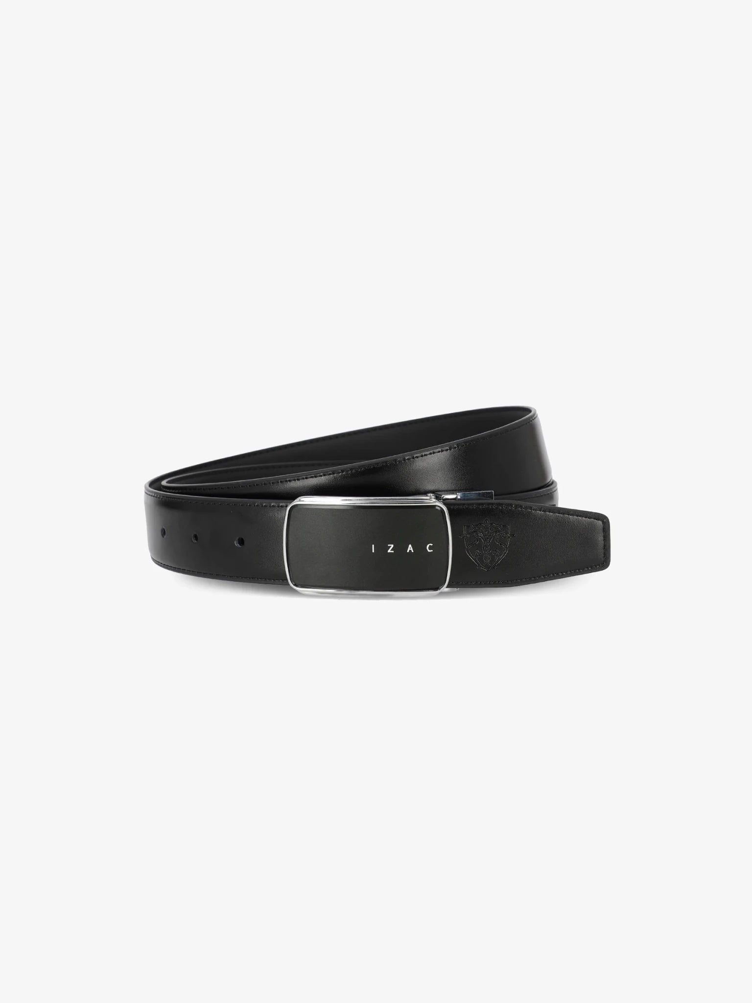Black reversible belt