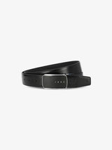 Black reversible belt