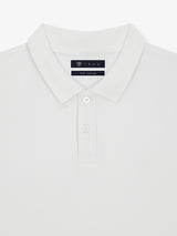 Polo piqué blanc - IZAC