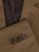 Costume 2 boutons camel - IZAC