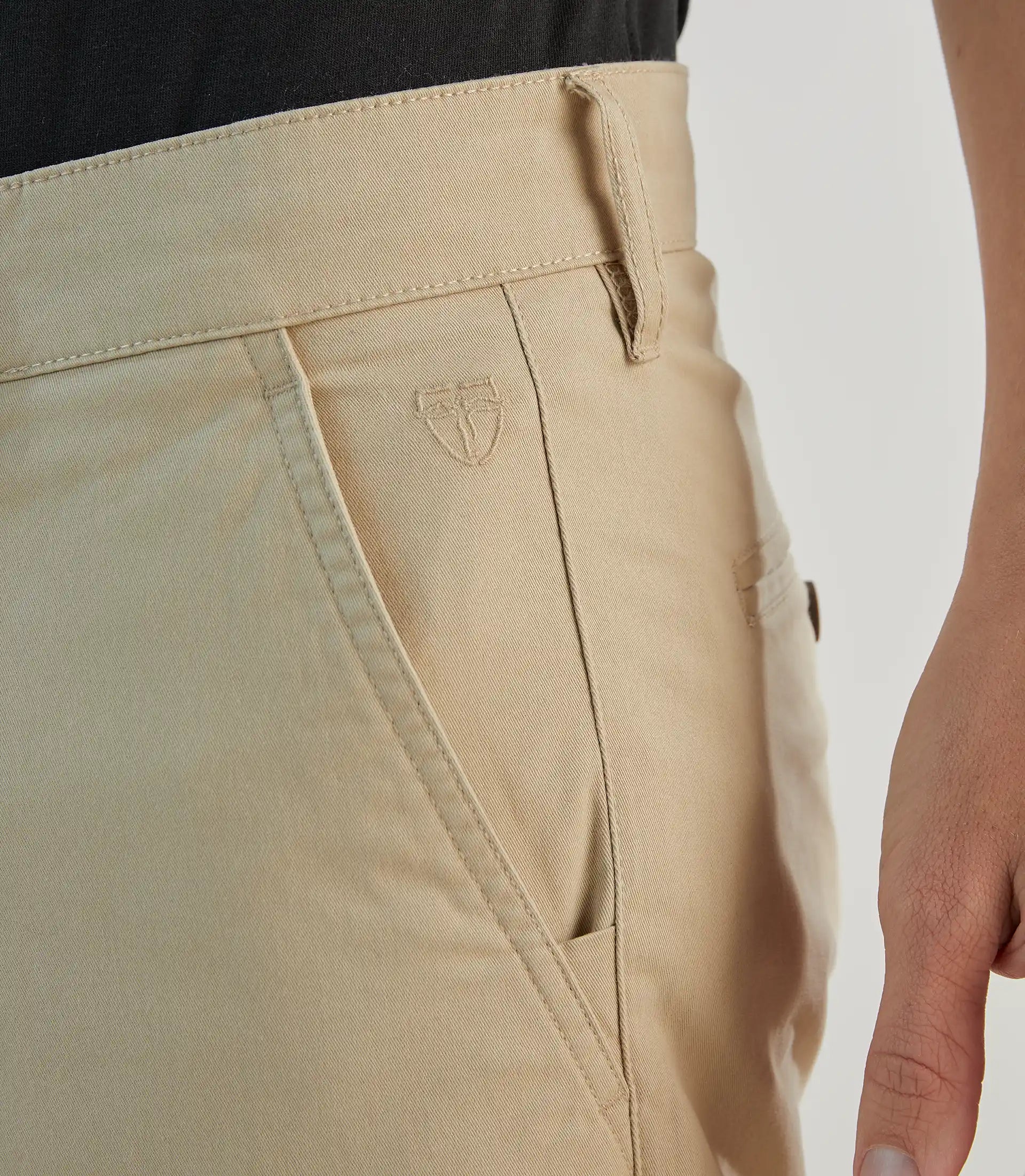 Pantalon chino beige - IZAC