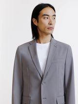 Taupe technical city jacket