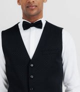 Costume 3 pièces noir - IZAC