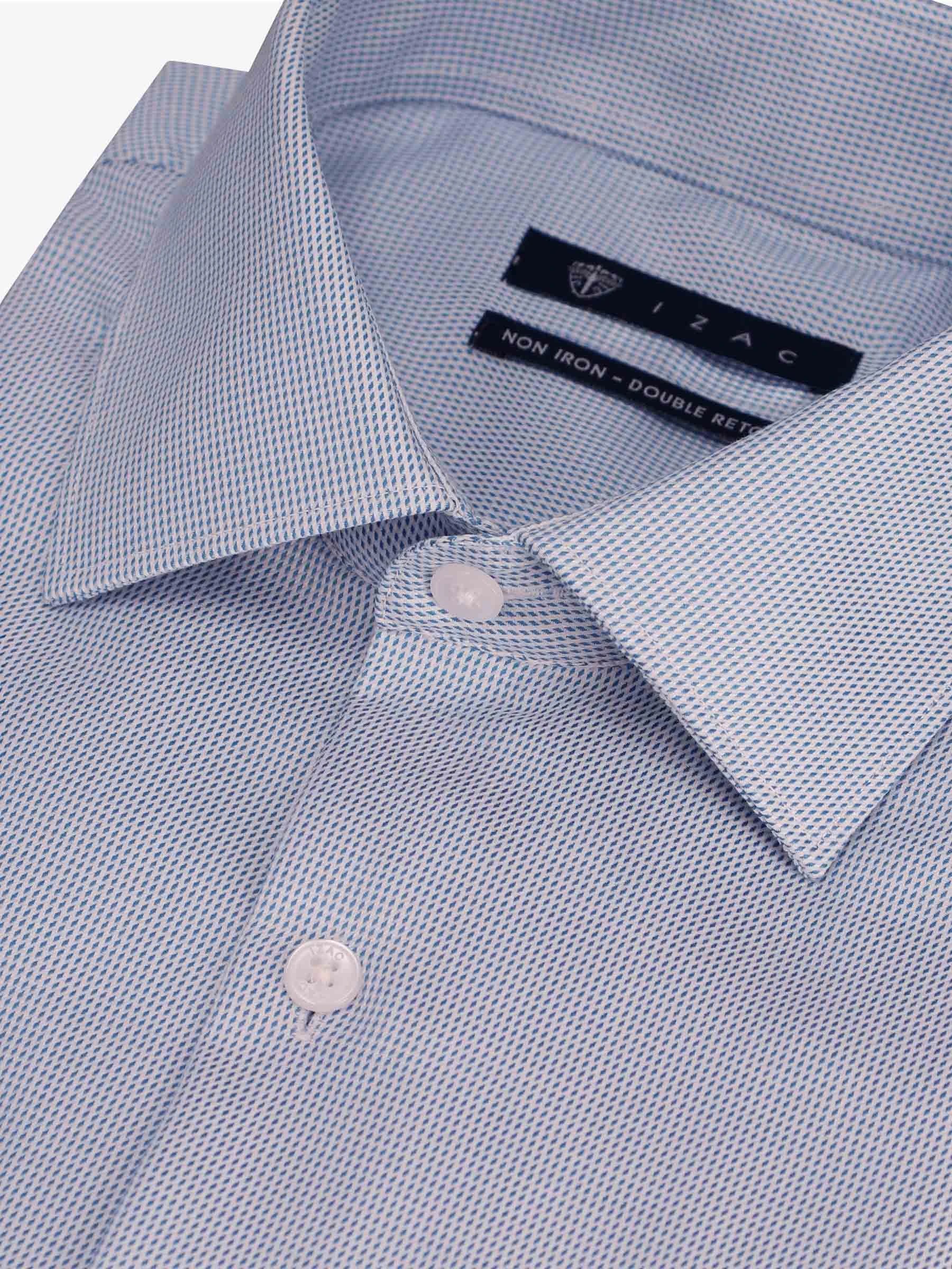Chemise non iron ciel - IZAC