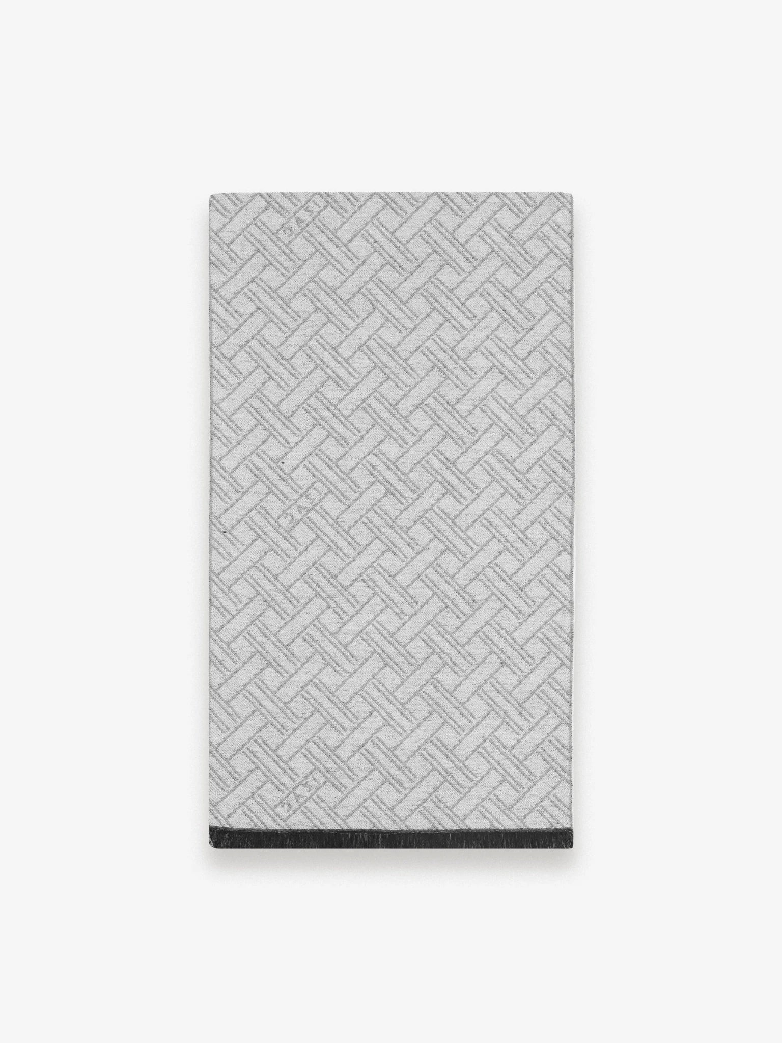 Écharpe à motifs gris clair - IZAC
