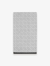 Light grey patterned scarf