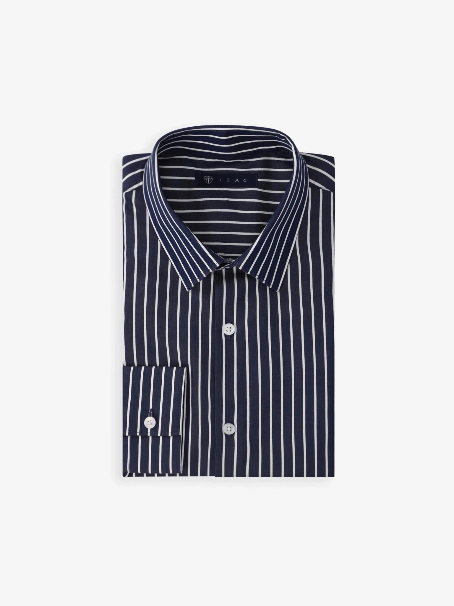 Chemise à rayures marine - IZAC