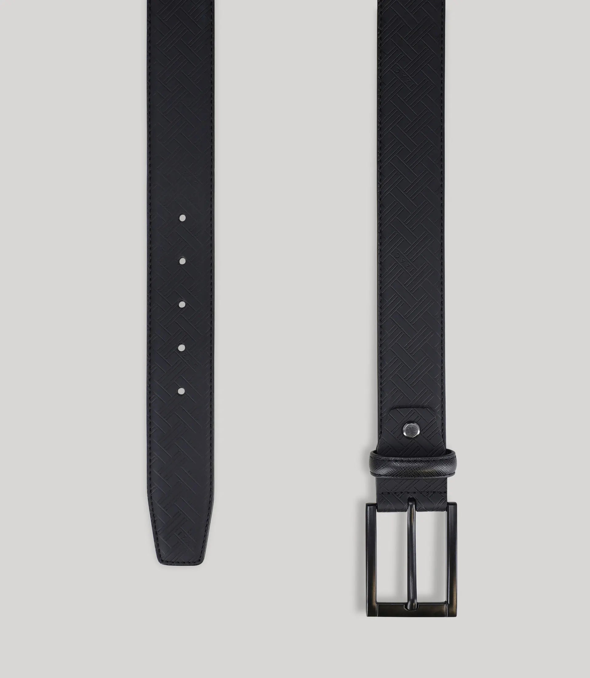 Ceinture réversible noire - IZAC