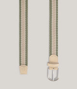 Ceinture tressée sauge - IZAC