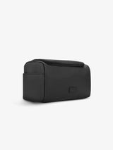 Black toiletry bag