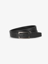 Black reversible belt