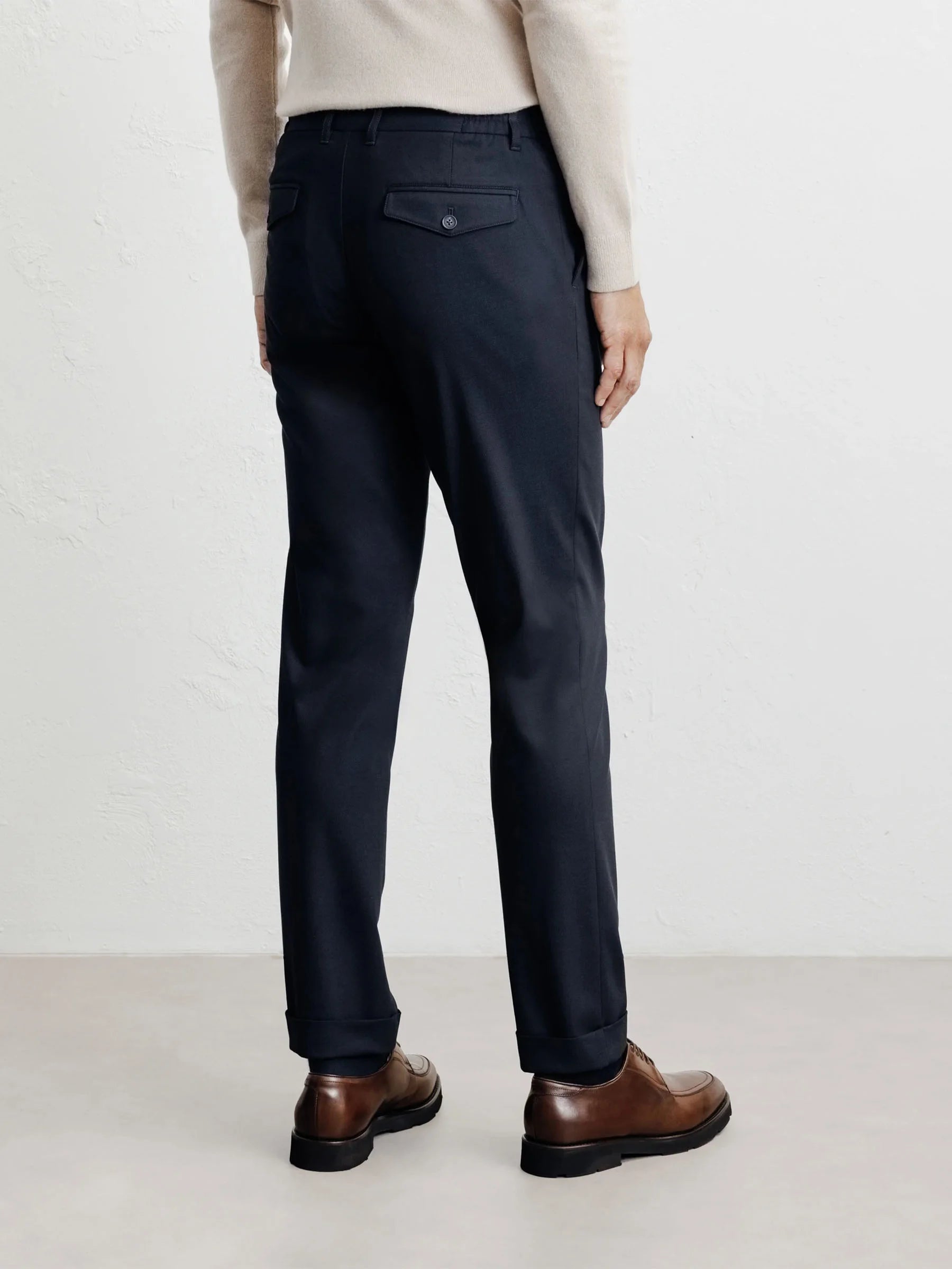 Navy armoured trousers