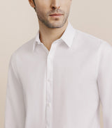 White French collar shirt