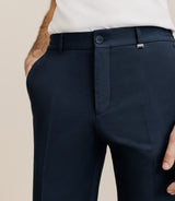 Pantalon élastiqué marine - IZAC