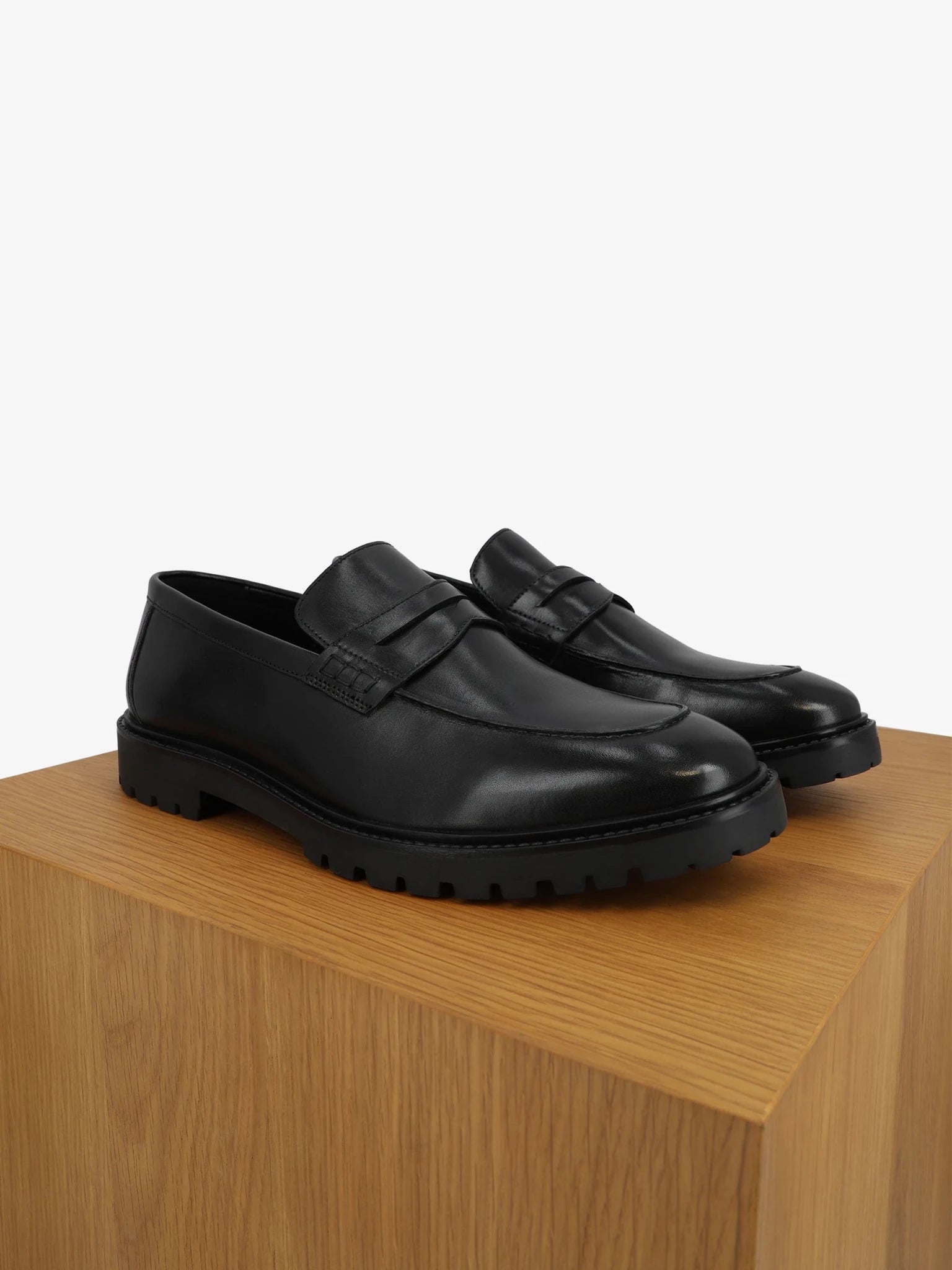 Mocassin ville noir - IZAC