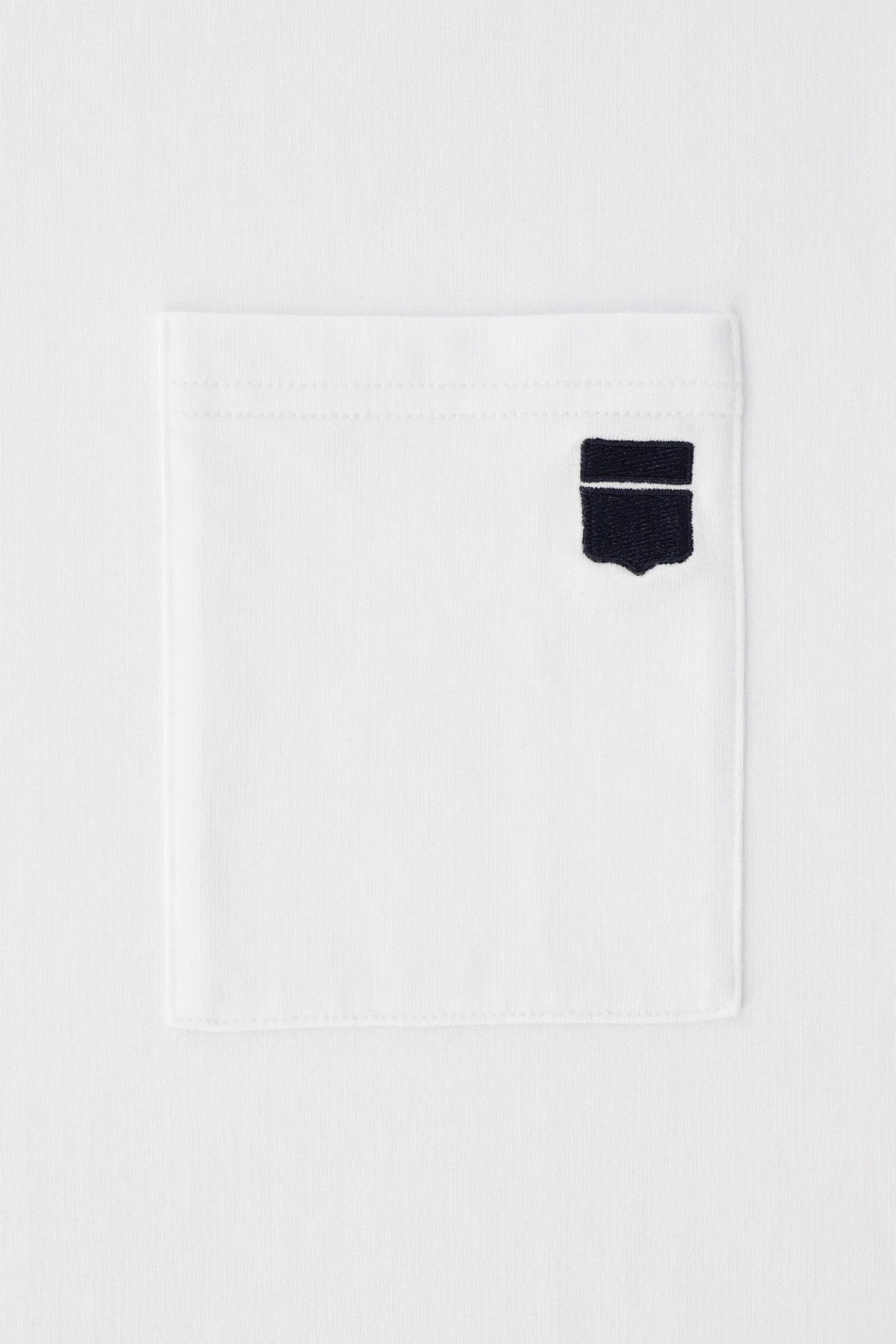 T-shirt col rond blanc