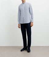 Mao collar casual shirt