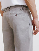 Pantalon en maille taupe - IZAC