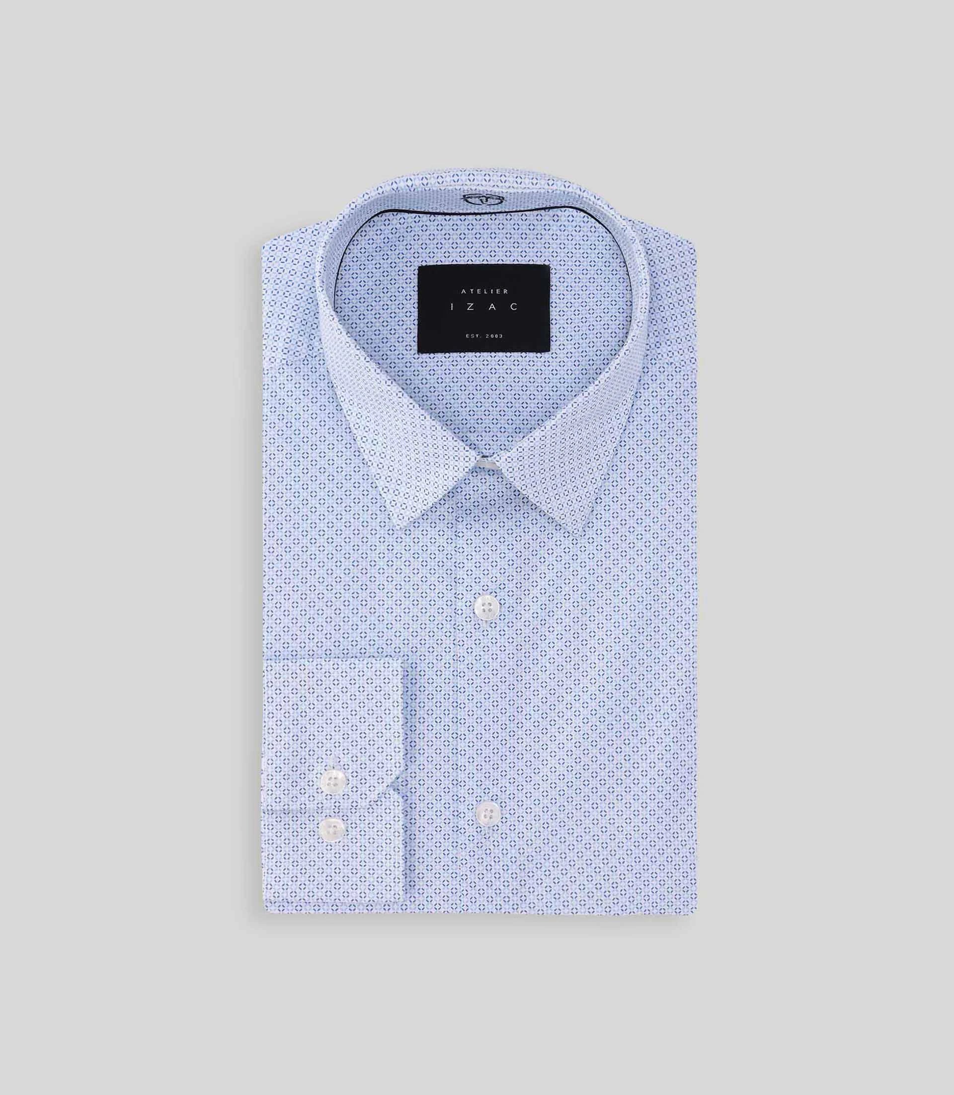 Chemise fantaisie ciel - IZAC