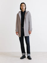 Taupe light parka