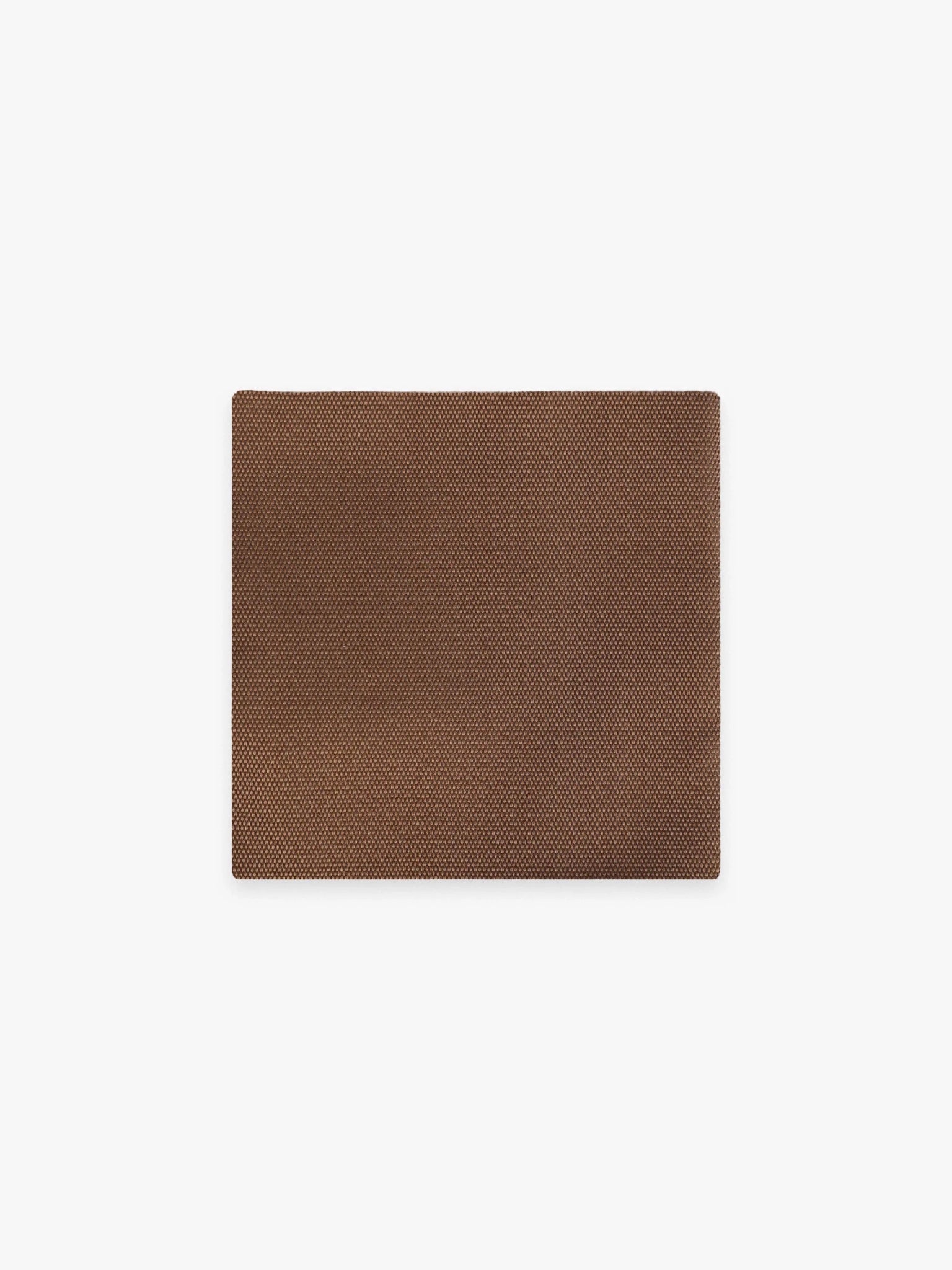 Pochette unie marron - IZAC