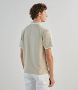 Polo zippé beige - IZAC