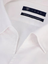 Chemise ville col ouvert blanche