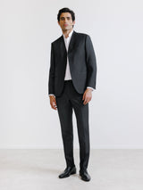 Black 3-button suit