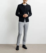 Cardigan surchemise en maille noir - IZAC