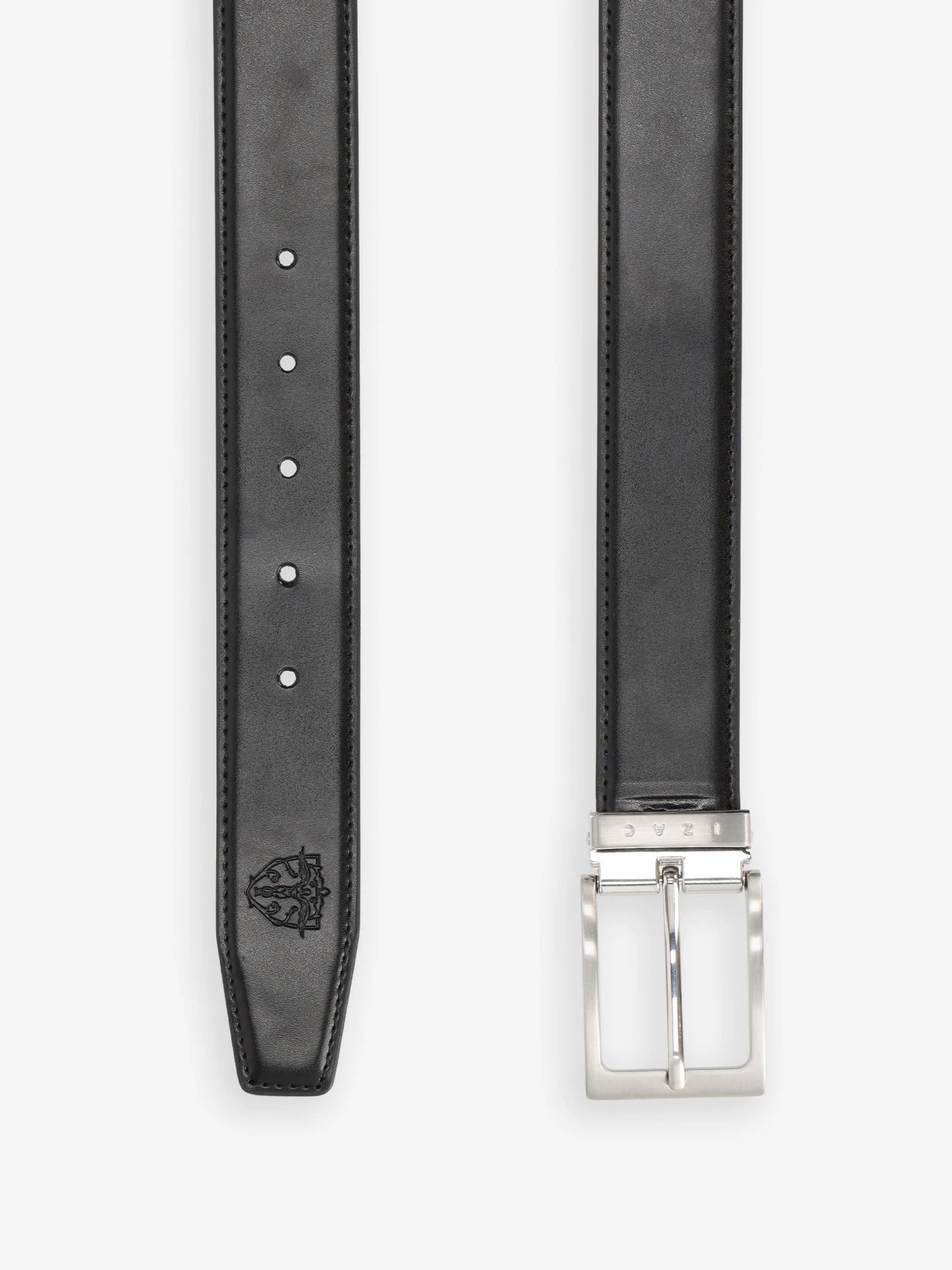 Ceinture réversible noire - IZAC